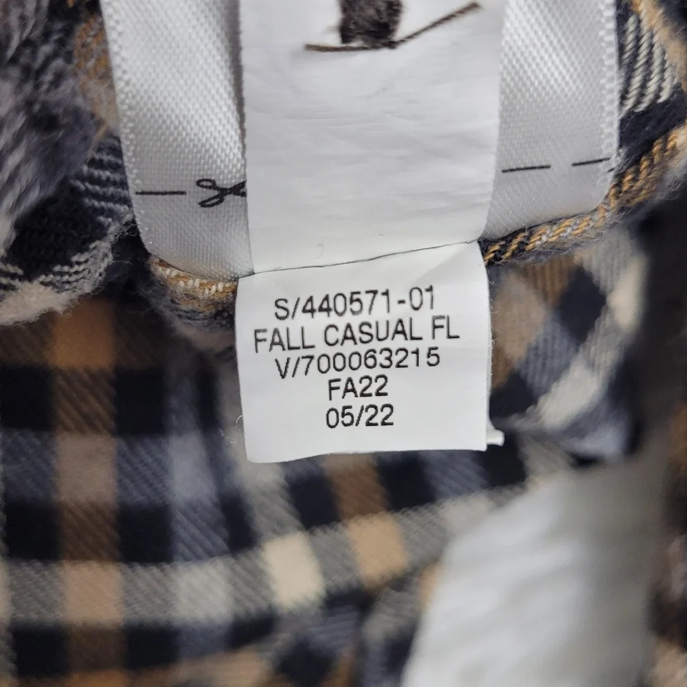 Banana Republic Mens L Gingham Organic‎ Cotton Flannel Shirt Check Sustainable